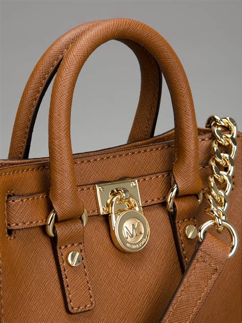 michael kors brown over the shoulder bag|Michael Kors handbags tote brown.